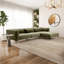 Canapé modulaire en velours en L Lyy