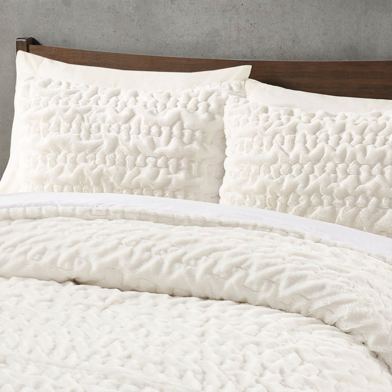 Comforter - King/ King Fur Sophisticated Bedding Chic