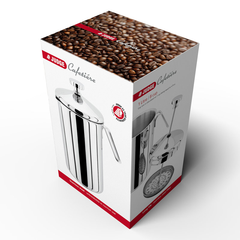 Judge, Coffee - Cafetiere, 8 cup