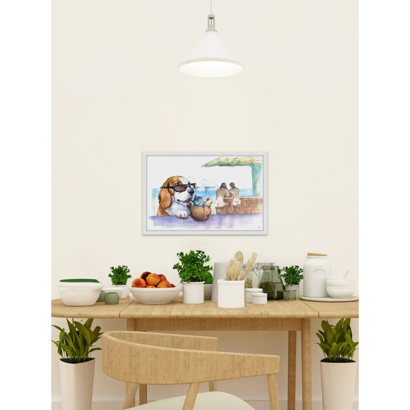 Best Place Ever par Eyre Tarney - reproduction de cadre photo, H 20 po x l 30 po x P 1,5 po