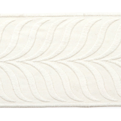 Tissu feuille Crest