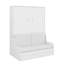 Grand lit escamotable mural avec coussin-990714505