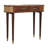 Solid Wood Belmont Cane Edge Console Table, 2 Drawers