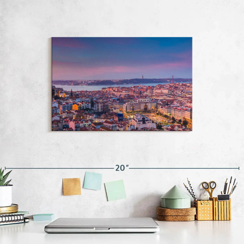 Nicci Lisbon Morning Scenery, H 8 po x l 12 po