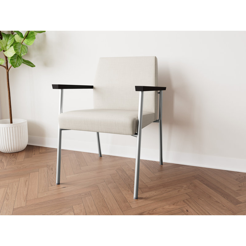 Lesro Chaise d'invité Mystic, Plot Line neutre, Argent