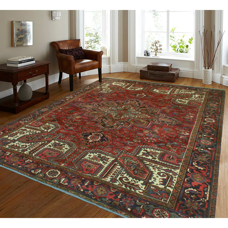 Megsed One-of-a-Kind 7'9" X 10'8" 1980s Wool Area Rug