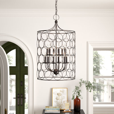 Geometric Iron Ceiling Light