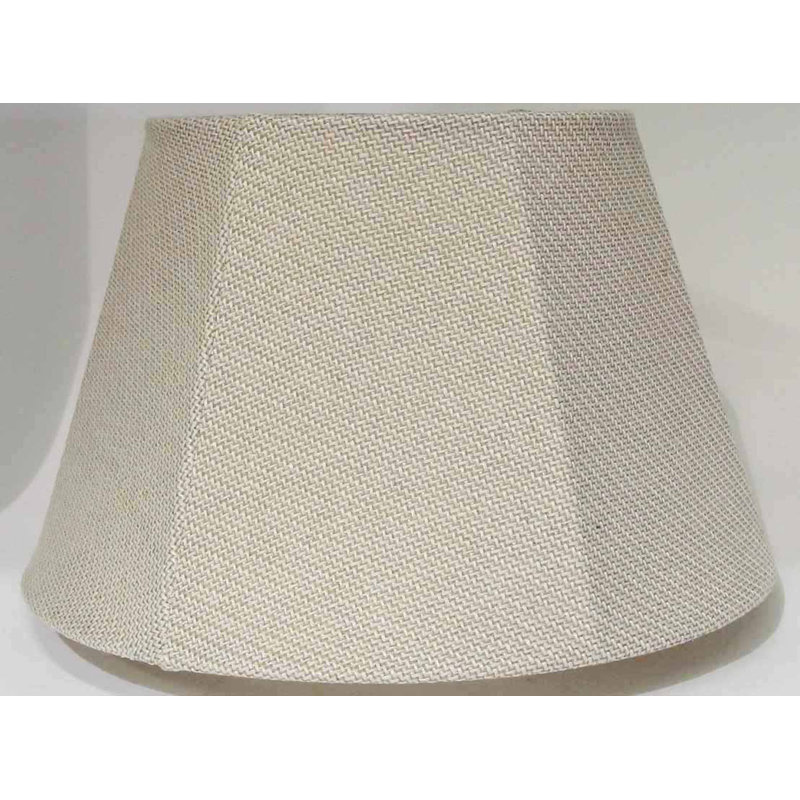10 in. H Cotton Empire Lamp Shade
