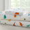  Ensemble de draps pour tout-petits 100% coton Wildkin - Draps doux et confortables - Dinosaures jurassiques