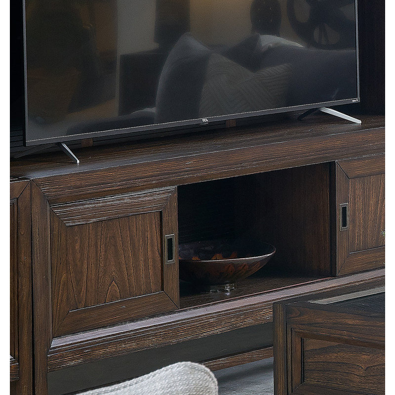 Console de meuble télé de haute qualité convenant aux téléviseurs jusqu'à 85 pouces, sans tracas d'assemblage, idéale pour organiser les espaces de divertissement