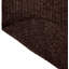 Tapis tressé en chenille de polyester Gianluca - châtaignier-303334054