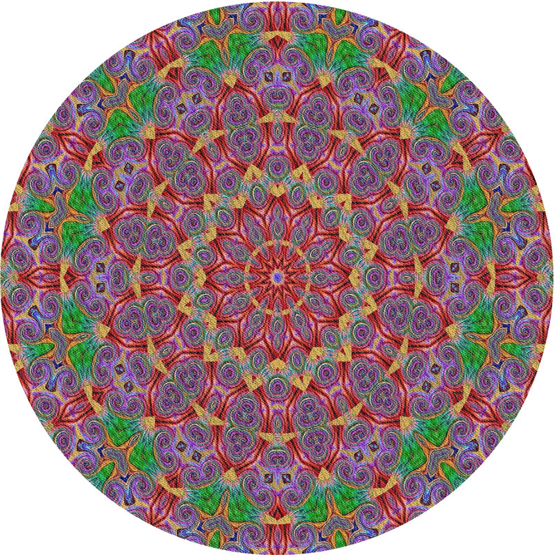 Indoor Rug, Round 8'