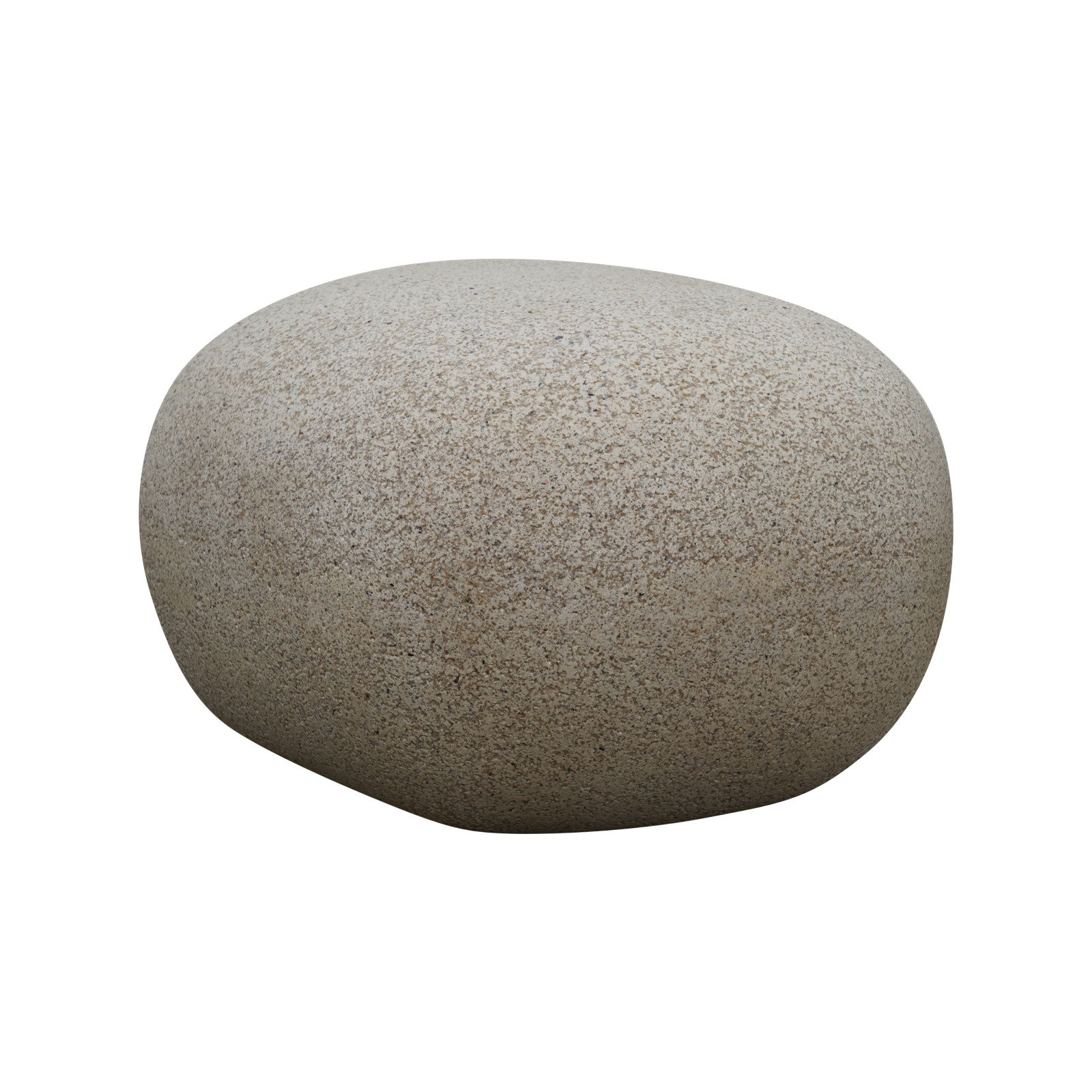 Lightweight Rock Garden Bench , Borocay Sand, 18" H x 24" W x 20" D