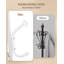 Coat Stand, Coat Rack with 16 Hooks and 1 Basket, Metal Coats Hall Tree for Scarves, Bags, Hats, FreeStanding, Hallway, Living Room, Bedroom, Office-600423568