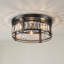 Kaelum 3 - Light Dimmable Crystal Flush Mount