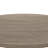 59"W Round White And Gray Dining Table