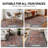 Labarbera Oriental Machine Washable Red/Blue Non-Slip Backing Area Rug-1454192285