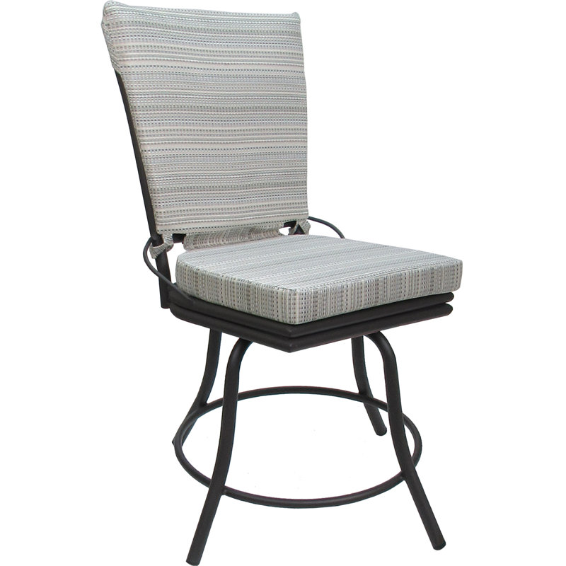 Chaise de patio d'extérieur ou d'intérieur, Gris