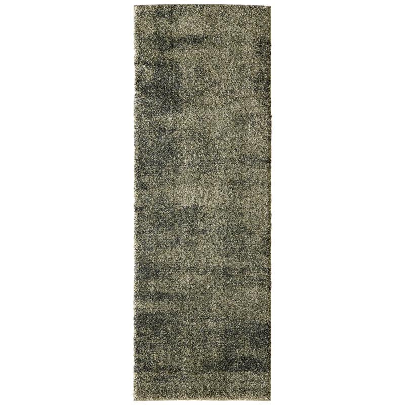 Tapis clair patiné Clair, Tapis de couloir 2 pi 6 po x 7 pi 3 po