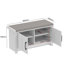 2 Door Shoe Storage Bench-120871806
