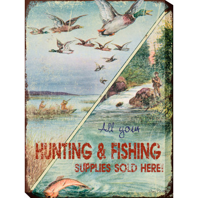 Art mural sur toile Bait & Tackle