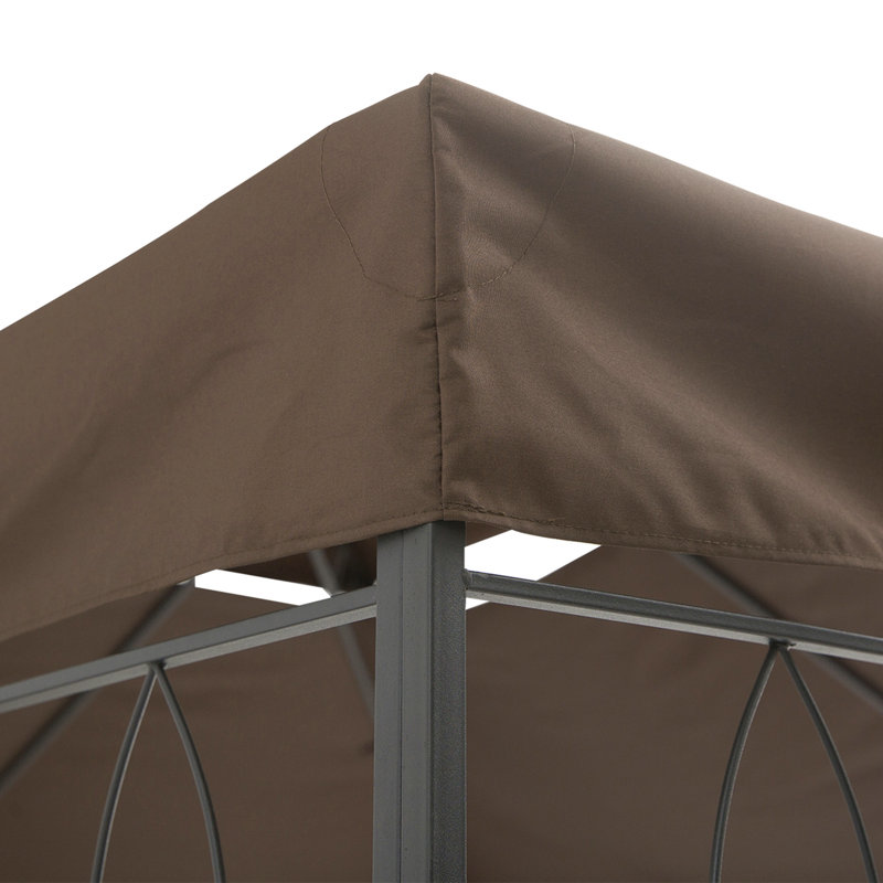 Bertha Gazebo Replacement Canopy, Brown