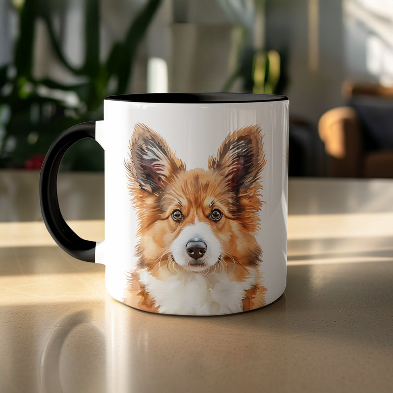 Mug, Black, 4