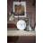 Table Clock, 15 X 15 Cm, Gold