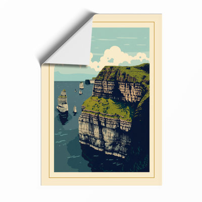 Seabird Cliff Coastal - Print