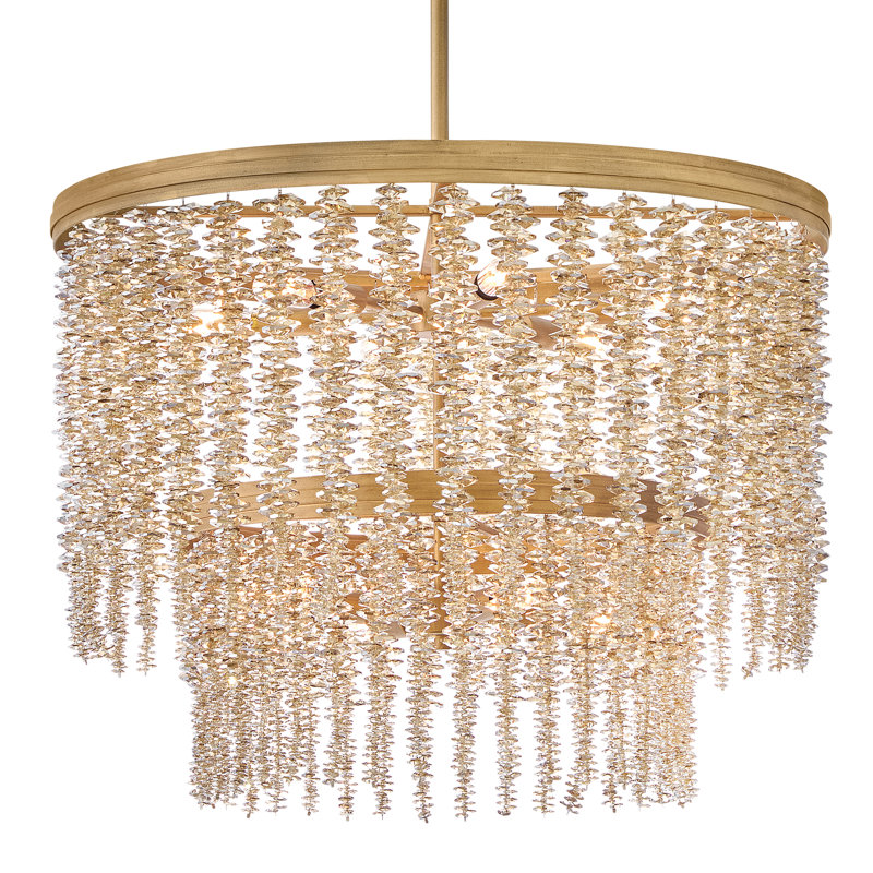Rubina Chandelier, 10 Lights