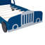 Lit plateforme en forme de voiture avec roulettes-241721730-241721756