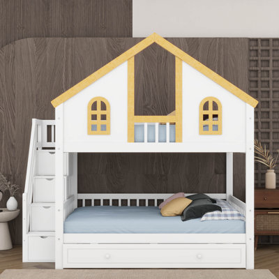 Bunk Bed , Trundle Bed Included