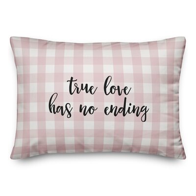 True Love Has No Ending Throw Pillow -  Designs Direct Creative Group, 5450-ED5