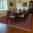 Doughman Oriental Floral Antique Red Fringed Wool Area Rug-1784712965
