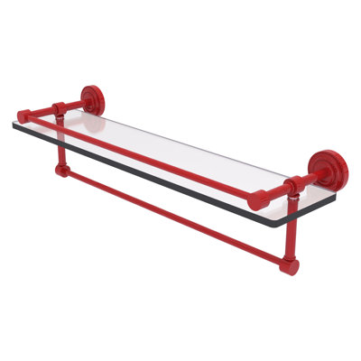Dottingham Floating Shelf with Towel Bar