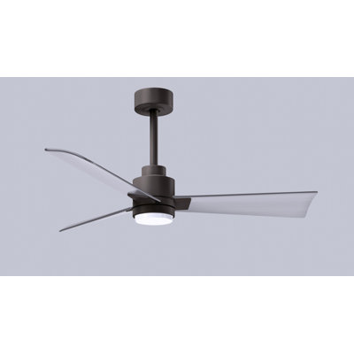 Alessandra - Three Blade Transitional Ceiling Fan -LED