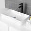 Lavabo vasque rond en céramique blanche de 13 po et lavabo vasque de salle de bain moderne en porcelaine 5 po-125359683-51953894
