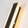 Barde Slender Sideway Outdoor Hardwired Bar Wall Sconce with LED Light Source