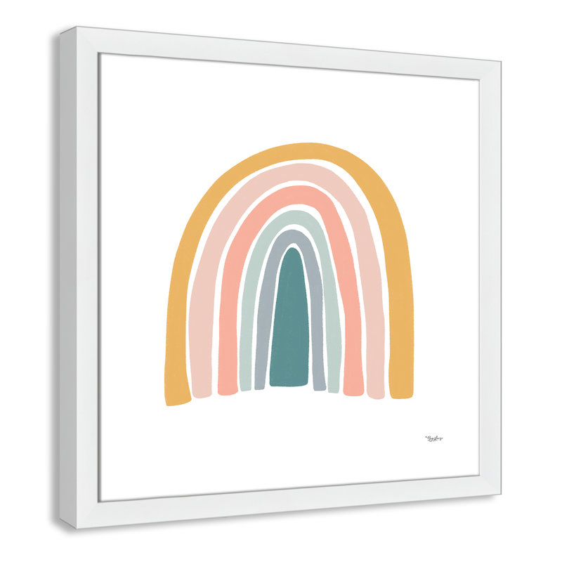 Décoration murale pour enfants, H 22,5 po x l 22,5 po x P 0,63 po, Cadre blanc