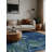 Machine Washable Gray Area Rug-740242060