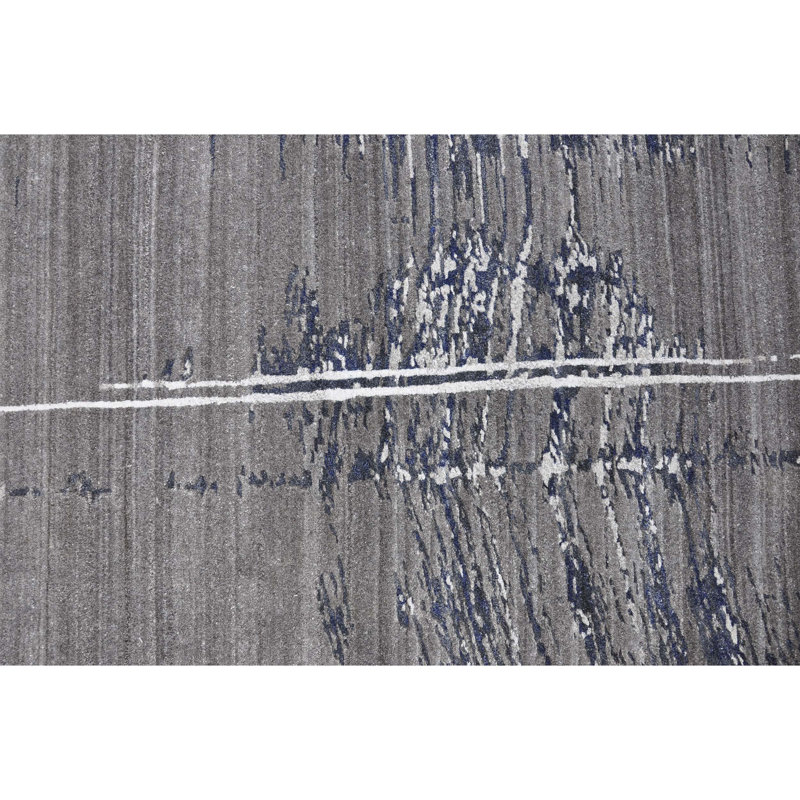 Area Rug in Charcoal, Rectangle 10' x 14'