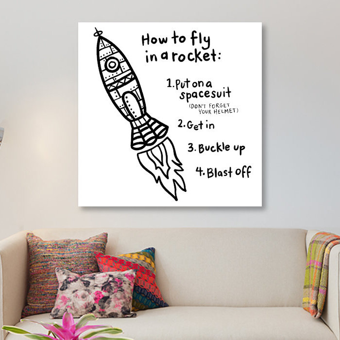 «Outerspace I», impression sur toile, H 12 po x l 12 po x P 0,75 po, Pas de tapis, Toile tendue