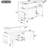 Foldable Outdoor Kitchen Island Patio Mobile Kitchen Cart Portable Outdoor Cooking Island With Lockable Wheels, Storage Cabinet And Towel Rack For Patio And Outdoor, Espresso+Grey-742159875