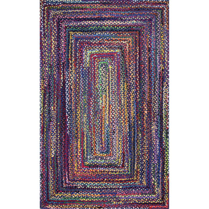 Crepuscolo Cotton Indoor Rug, Rectangle 5' x 8'