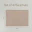Over&Back 100% Linen Woven Placemats, Set of 4-101293246