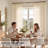 Memory‑Set Linen Textured Light‑Filtering Privacy Curtains for Living Room, Hook Pleat Design(Set of 2)-1591379948-1591378962
