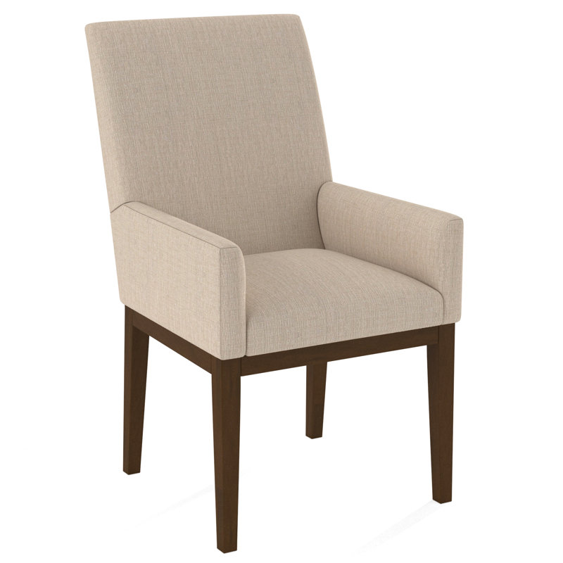 Upholstered Arm Chair, 61379-86, Pecan