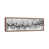 Dark Rustic Wood Floater Framed