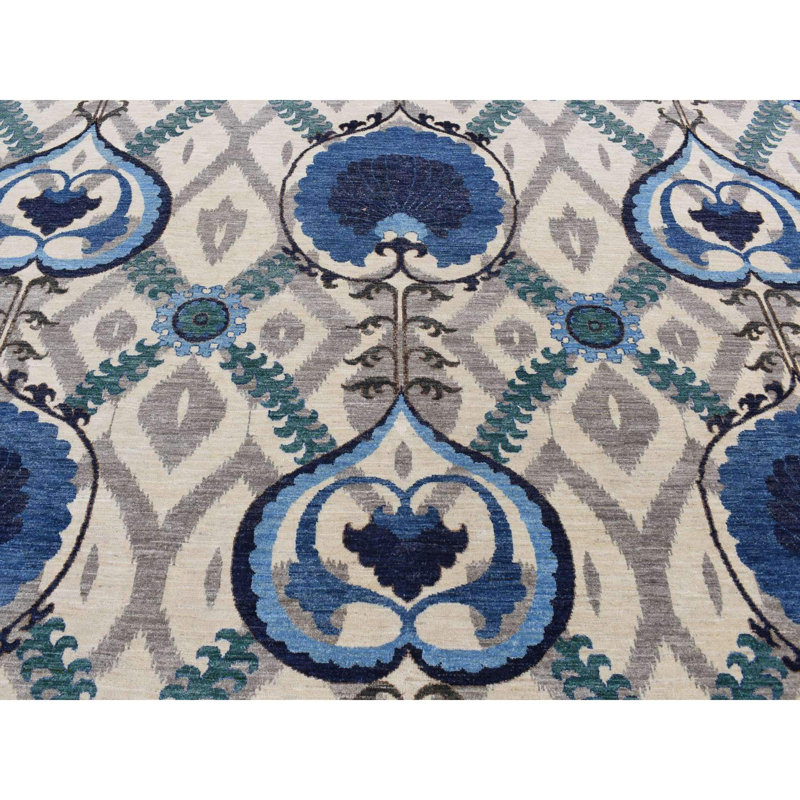 Stathelle One-of-a-Kind 10' X 13'9" New Age Wool Area Rug