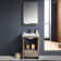  Fresca 24" Free-Standing Single Sink Bathroom Vanity Set with Mirror
